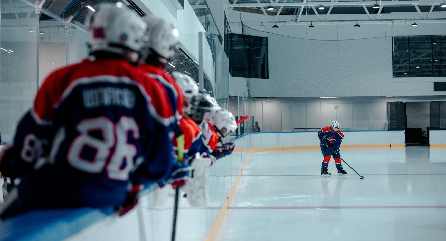 Review exciting, dynamic influential brands at forefront on tech-led evolution in sports Ice Hockey player