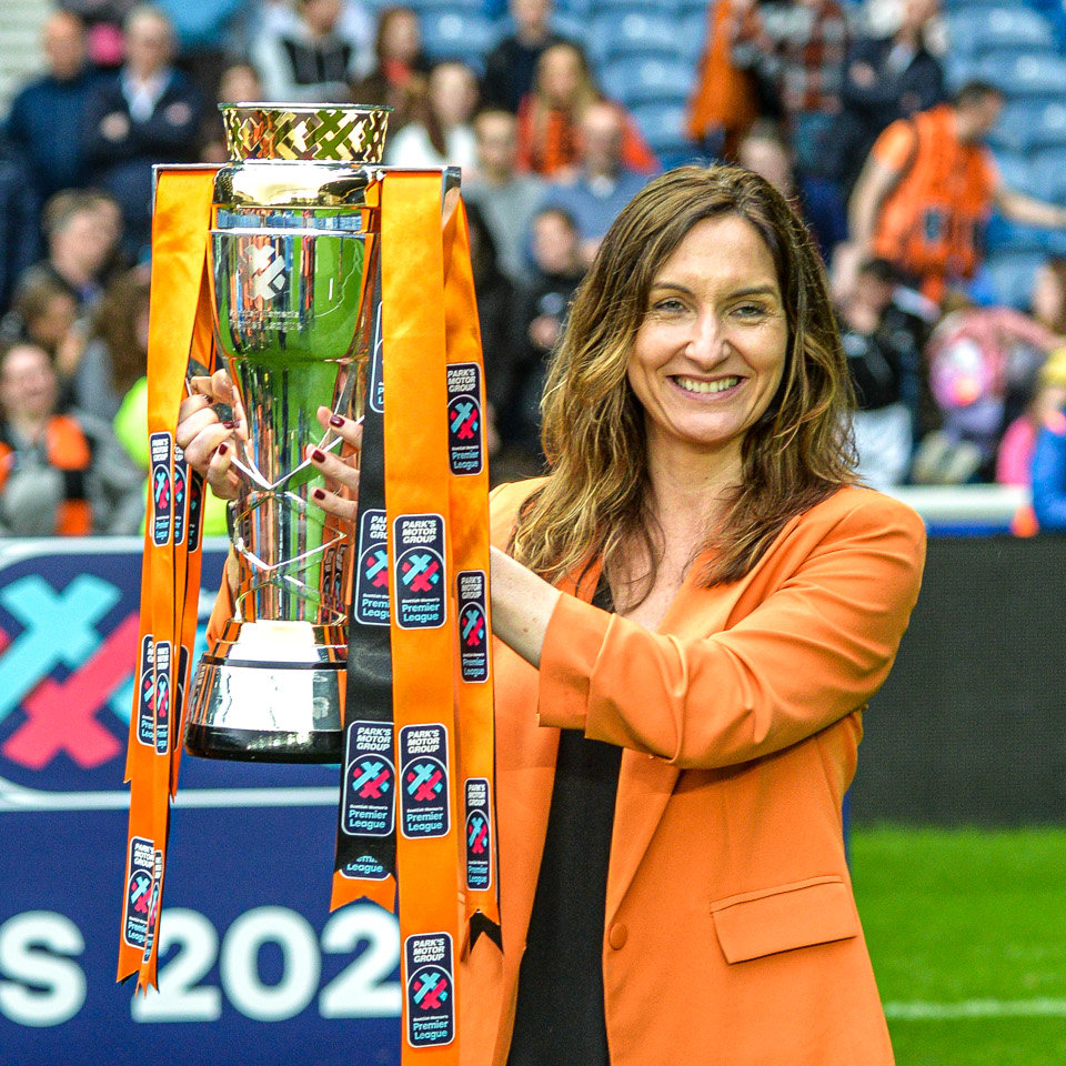 Sports Technology Awards judge LAURA MONTGOMERY Chief Executive Glasgow City FC